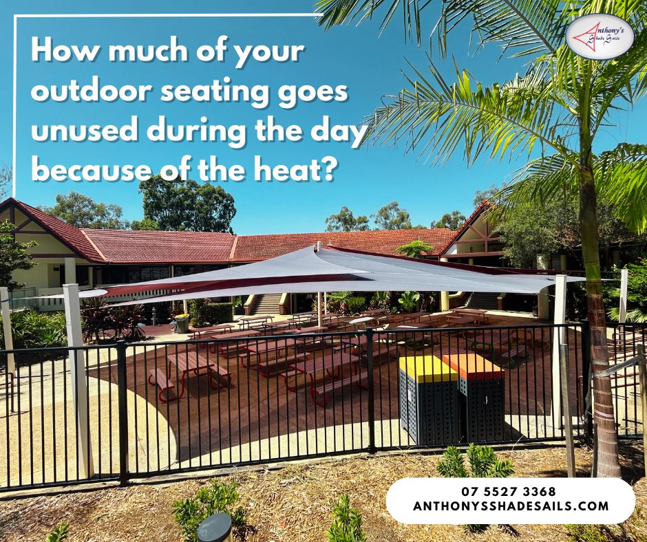 How Much Of Your Outdoor Seating Goes Unused During The Day Because Of The Heat